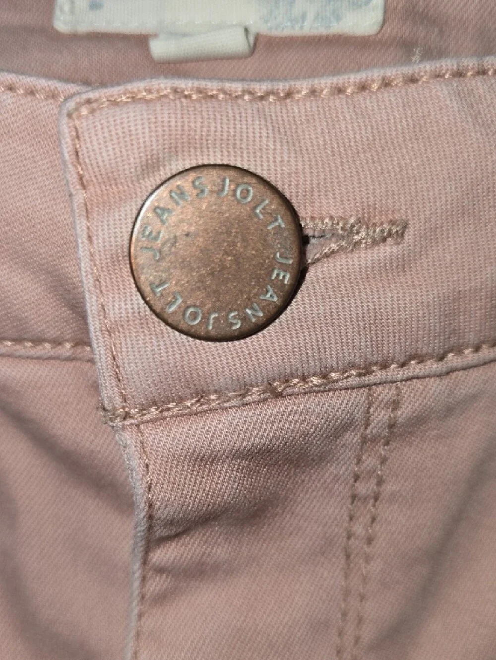 Jolt Dusty Rose Pants with Casual Stitching‎